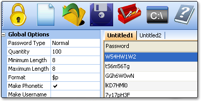Secure Password Generator And Random Serial Number Generator