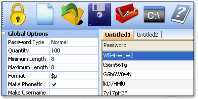 Secure Password Generator and Random Serial Number Generator