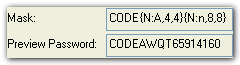 Password Mask Generator