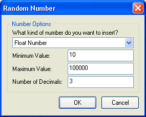 Random Number Mask Tag